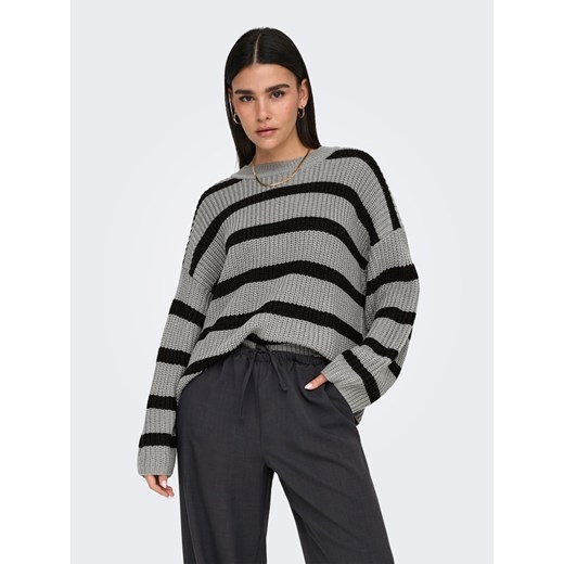 JDY Sweter w kolorze szarym ze sklepu Limango Polska w kategorii Swetry damskie - zdjęcie 187335382