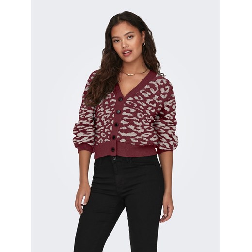 JDY Kardigan w kolorze czerwonym ze sklepu Limango Polska w kategorii Swetry damskie - zdjęcie 187335393