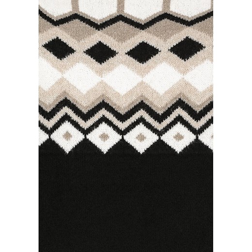 Eight2Nine Sweter w kolorze czarno-beżowym M Limango Polska okazja