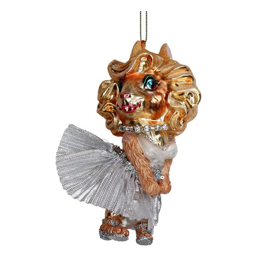 Kersten Ozdoba choinkowa &quot;Lady Dog&quot; w kolorze złotym - wys. 13 cm ze sklepu Limango Polska w kategorii Dekoracje bożonarodzeniowe - zdjęcie 187335561