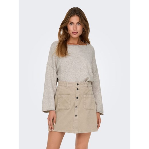 JDY Sweter w kolorze beżowym Jdy L Limango Polska okazja