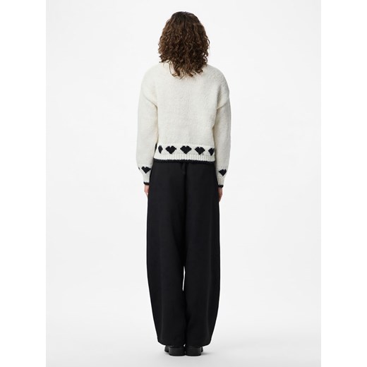 Pieces Sweter w kolorze kremowym Pieces L wyprzedaż Limango Polska