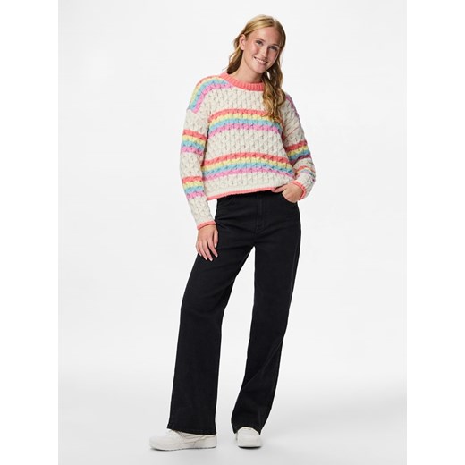 Pieces Sweter w kolorze kremowym Pieces L promocyjna cena Limango Polska