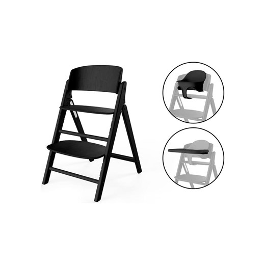 Cybex Krzesełko 3w1 &quot;Click&amp;Fold&quot; w kolorze czarnym do karmienia ze sklepu Limango Polska w kategorii Fotele dziecięce - zdjęcie 187335984