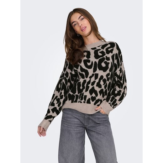 JDY Sweter w kolorze beżowym ze sklepu Limango Polska w kategorii Swetry damskie - zdjęcie 187336272