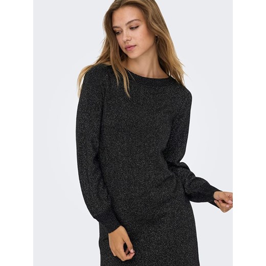JDY Sukienka dzianinowa w kolorze antracytowym Jdy L promocja Limango Polska