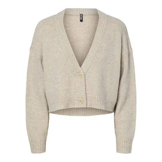 Pieces Kardigan w kolorze beżowym ze sklepu Limango Polska w kategorii Swetry damskie - zdjęcie 187336332