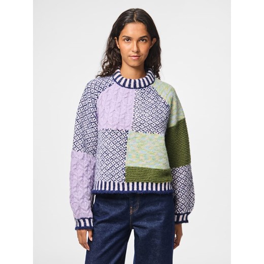 Pieces Sweter w kolorze fioletowym ze sklepu Limango Polska w kategorii Swetry damskie - zdjęcie 187336341