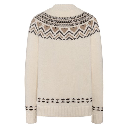 KARI TRAA Sweter &quot;Sundve&quot; w kolorze białym ze sklepu Limango Polska w kategorii Swetry damskie - zdjęcie 187336440