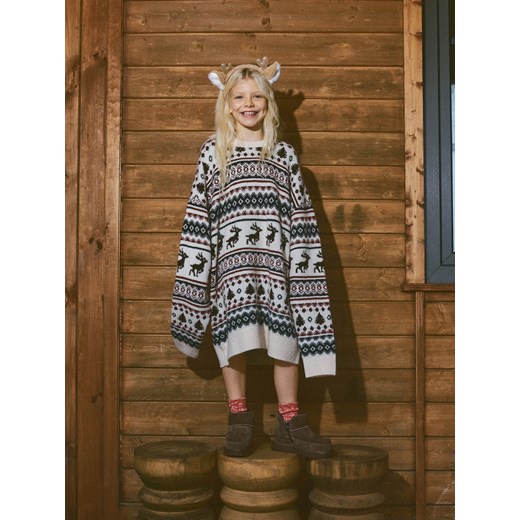 Reserved - Skórzane botki z ociepleniem - brązowy ze sklepu Reserved w kategorii Buty zimowe dziecięce - zdjęcie 187337241