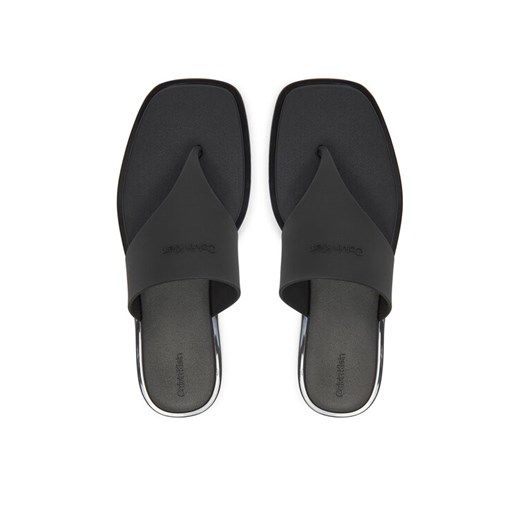 Calvin Klein Japonki Toepost Tpu Slide HW0HW02836 Czarny ze sklepu MODIVO w kategorii Klapki damskie - zdjęcie 187337664