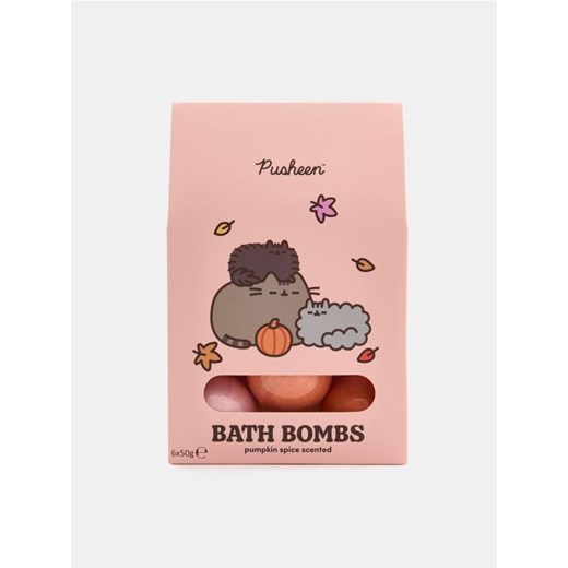 Sinsay - Kule do kąpieli Pusheen 6 pack - beżowy ze sklepu Sinsay w kategorii Sole do kąpieli - zdjęcie 187339030