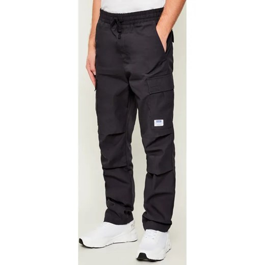 Hugo Blue Spodnie cargo Gadic242 | Relaxed fit ze sklepu Gomez Fashion Store w kategorii Spodnie męskie - zdjęcie 187339461