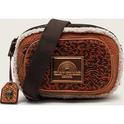 Kurt Geiger Listonoszka SOUTHBANK | zamsz | shearling ze sklepu Gomez Fashion Store w kategorii Listonoszki - zdjęcie 187339470