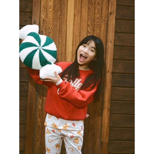 Reserved - Świąteczna poduszka - ciemnozielony ze sklepu Reserved w kategorii Zabawki - zdjęcie 187340024