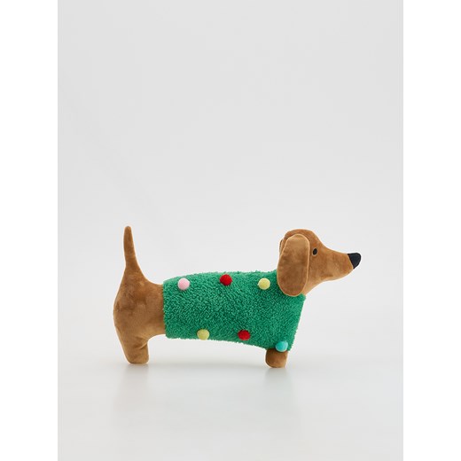 Reserved - Poduszka pies - brązowy ze sklepu Reserved w kategorii Poduszki dla dzieci - zdjęcie 187340124