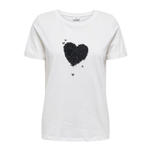 JDY Koszulka w kolorze białym ze sklepu Limango Polska w kategorii Bluzki damskie - zdjęcie 187340443