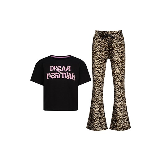 Vingino Piżama w kolorze czarno-beżowym ze sklepu Limango Polska w kategorii Piżamy dziecięce - zdjęcie 187340603