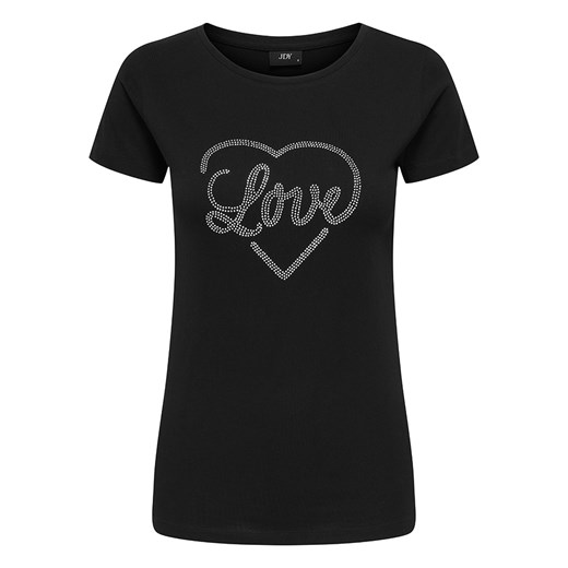 JDY Koszulka w kolorze czarnym ze sklepu Limango Polska w kategorii Bluzki damskie - zdjęcie 187340644