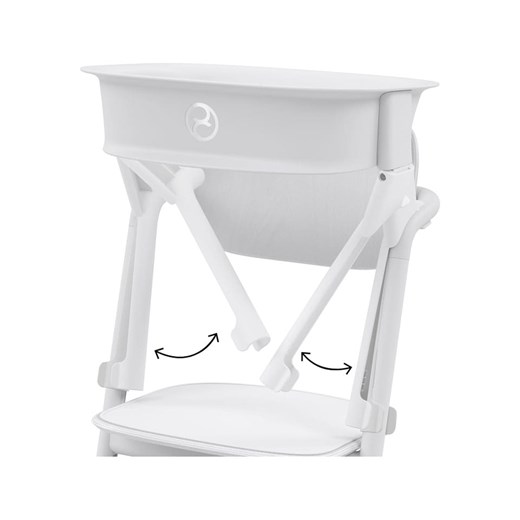 Cybex Wkładka w kolorze białym do krzesełka &quot;Lemo&quot; ze sklepu Limango Polska w kategorii Fotele dziecięce - zdjęcie 187340842