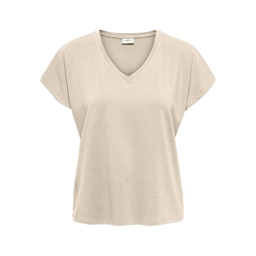 JDY Koszulka w kolorze beżowym ze sklepu Limango Polska w kategorii Bluzki damskie - zdjęcie 187340873