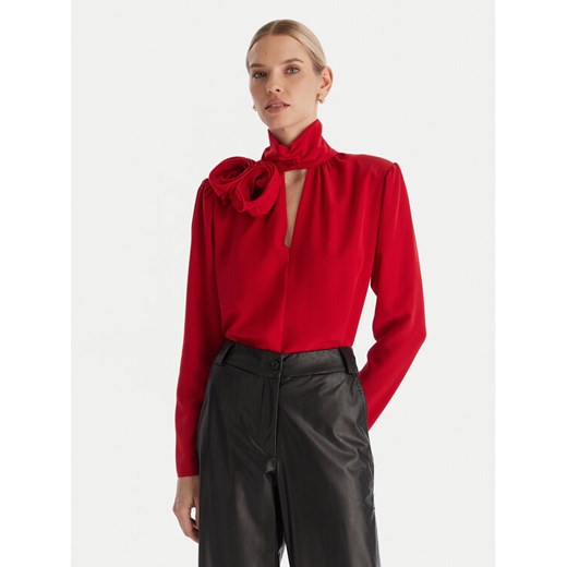 ACCESS FASHION Bluzka 54-2063-171 Czerwony Regular Fit ze sklepu MODIVO w kategorii Bluzki damskie - zdjęcie 187340972