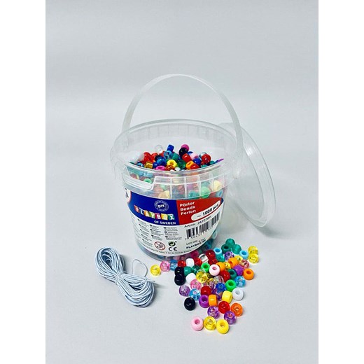 Playbox 1000-częściowy zestaw koralików do prasowanek - 5+ ze sklepu Limango Polska w kategorii Zabawki - zdjęcie 187341623