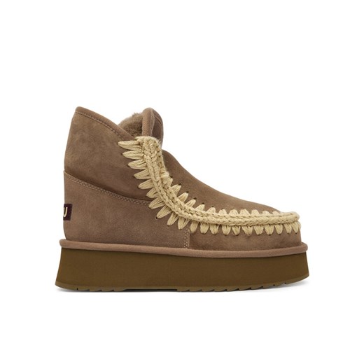 Śniegowce Mou MU.FW681010A Szary ze sklepu eobuwie.pl w kategorii Śniegowce damskie - zdjęcie 187341784