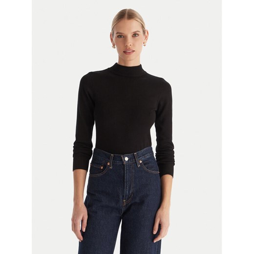 ACCESS FASHION Golf 54-8074 Czarny Slim Fit ze sklepu MODIVO w kategorii Swetry damskie - zdjęcie 187343412