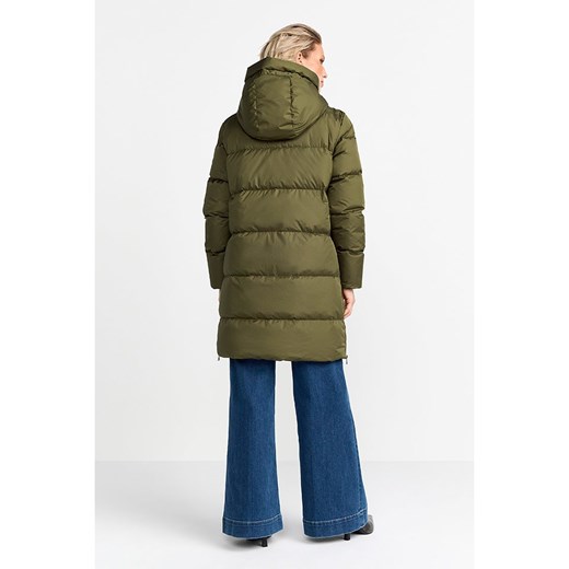 Rich &amp; Royal Płaszcz pikowany w kolorze khaki Rich & Royal 36 okazyjna cena Limango Polska