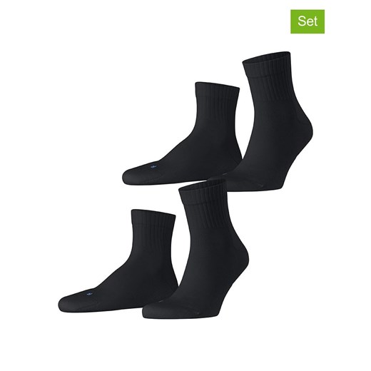 Falke Skarpety (2 pary) &quot;Run Rib&quot; w kolorze czarnym ze sklepu Limango Polska w kategorii Skarpetki męskie - zdjęcie 187344110