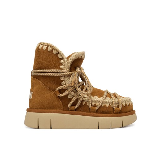 Śniegowce Mou MU.FW531024A Brązowy ze sklepu eobuwie.pl w kategorii Śniegowce damskie - zdjęcie 187345850