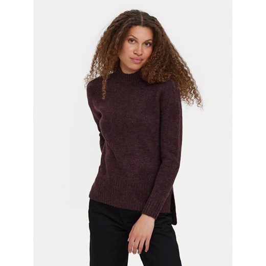 Vero Moda Sweter 10269229 Fioletowy Loose Fit ze sklepu MODIVO w kategorii Swetry damskie - zdjęcie 187346124