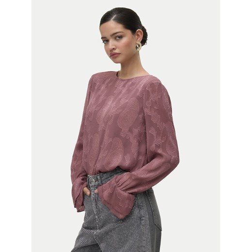 Vero Moda Bluzka Mishi 10335512 Różowy Regular Fit ze sklepu MODIVO w kategorii Bluzki damskie - zdjęcie 187346141