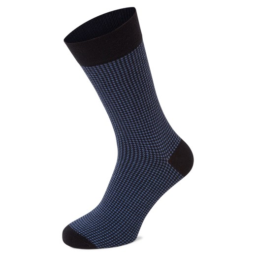 Finshley & Harding Skarpety w 2-paku Mężczyźni granatowy jednolity ze sklepu vangraaf w kategorii Skarpetki męskie - zdjęcie 187346471