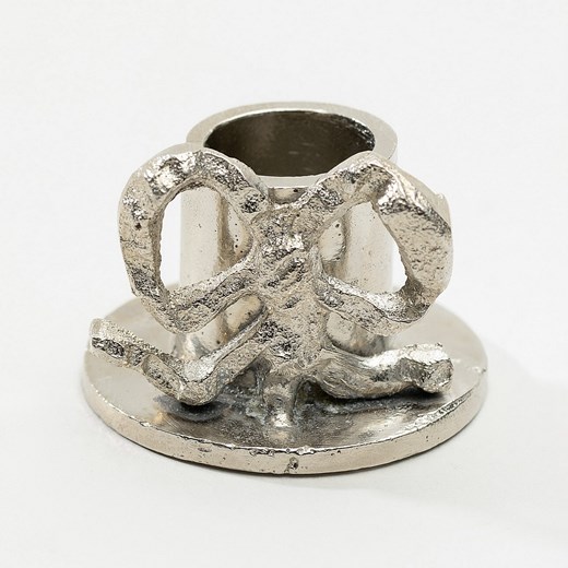 Świecznik Glint 5x5x4 cm ze sklepu dekoria.pl w kategorii Dekoracje bożonarodzeniowe - zdjęcie 187346532