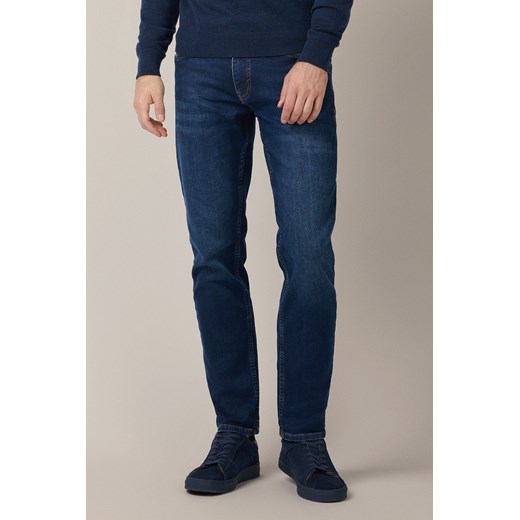 Jeansy Ciemnogranatowe Arturo Regular ze sklepu Lancerto S.A. w kategorii Jeansy męskie - zdjęcie 187346571