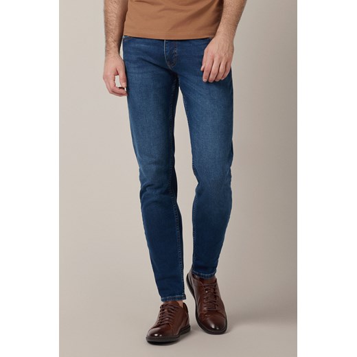 Jeansy Granatowe Arturo Regular ze sklepu Lancerto S.A. w kategorii Jeansy męskie - zdjęcie 187346573