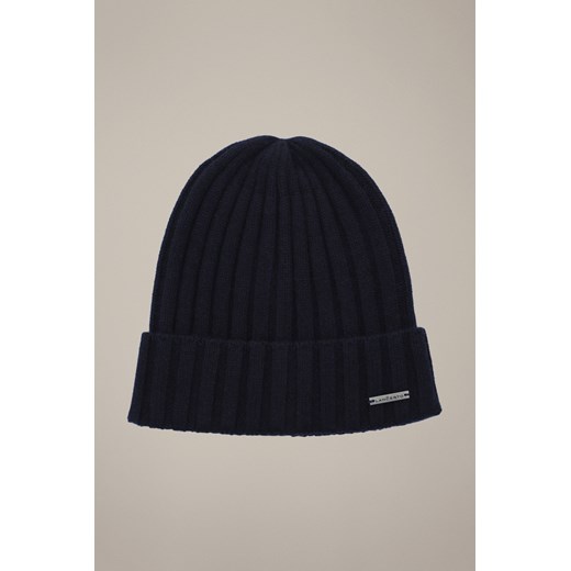 Czapka Granatowa Wełniana Sorino ze sklepu Lancerto S.A. w kategorii Dodatki męskie - zdjęcie 187346611