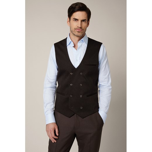 Kamizelka Brązowa Castelmola ze sklepu Lancerto S.A. w kategorii Kamizelki męskie - zdjęcie 187346643