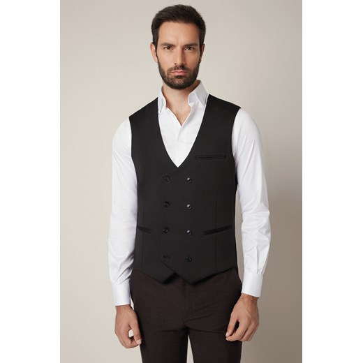 Kamizelka Czarna Candelo ze sklepu Lancerto S.A. w kategorii Kamizelki męskie - zdjęcie 187346644