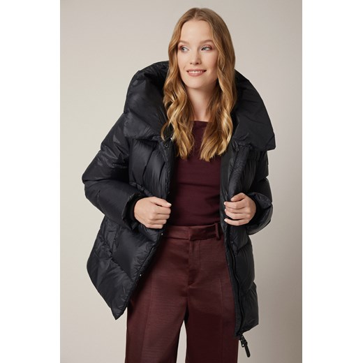 Kurtka Puchowa Czarna Flyn ze sklepu Lancerto S.A. w kategorii Kurtki i płaszcze damskie - zdjęcie 187346664