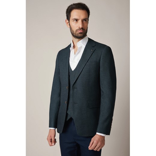 Marynarka Zielona Lovere ze sklepu Lancerto S.A. w kategorii Marynarki męskie - zdjęcie 187346670