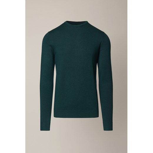 Sweter Zielony z Wiskozą Luell ze sklepu Lancerto S.A. w kategorii Swetry męskie - zdjęcie 187346673