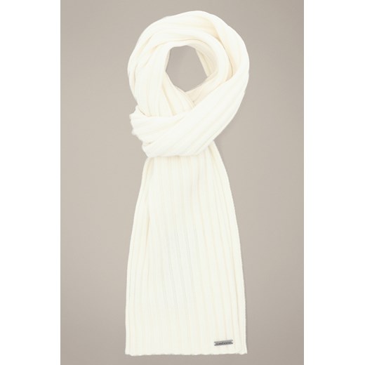 Szal Kremowy Wełniany Sorino ze sklepu Lancerto S.A. w kategorii Dodatki męskie - zdjęcie 187346764