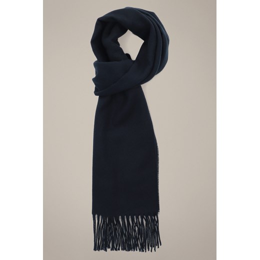 Szal Gładki Granatowy ze sklepu Lancerto S.A. w kategorii Dodatki męskie - zdjęcie 187346771