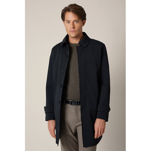 Płaszcz Czarny Vernier ze sklepu Lancerto S.A. w kategorii Płaszcze męskie - zdjęcie 187346790