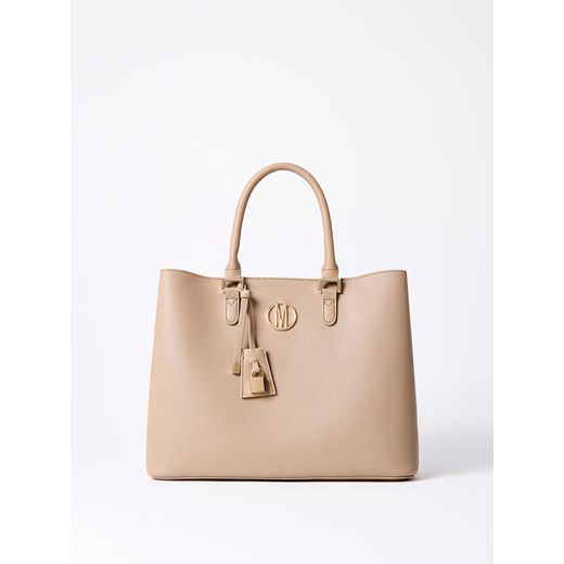 Mohito - Torebka office - beżowy ze sklepu Mohito w kategorii Torby Shopper bag - zdjęcie 187346840