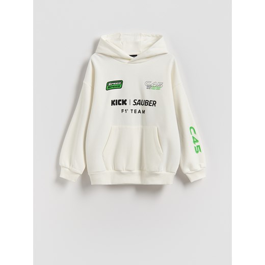 Reserved - Bluza Team Kick Sauber F1 - złamana biel Reserved 158 (12 lat) Reserved