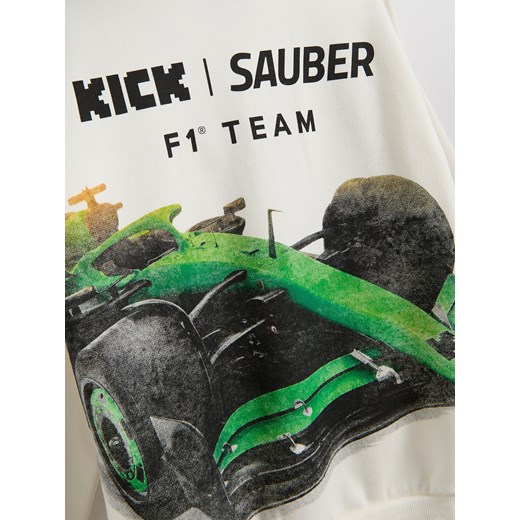 Reserved - Bluza Team Kick Sauber F1 - złamana biel Reserved 158 (12 lat) Reserved